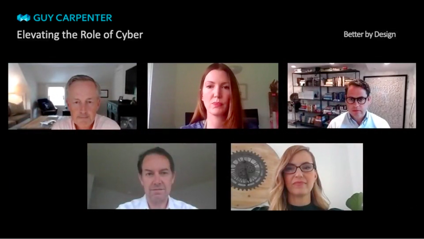 screen grab of elevating the role of cyber video